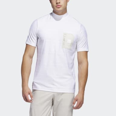Polo de golf à poche Adicross blanc Hommes Golf