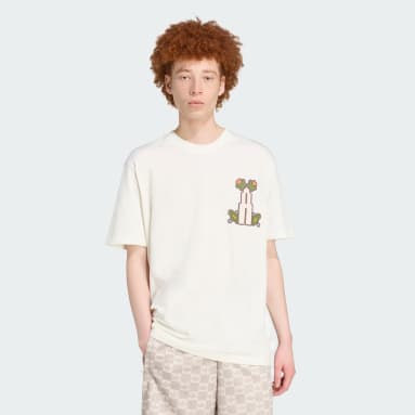 Playera holgada con monograma