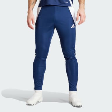 Men Football Blue Tiro 24 Slim Training Pants