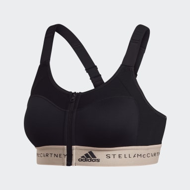 Women adidas by Stella McCartney Black TRUEPURPOSE Post-Mastectomy Sports Bra