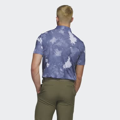 Playera Polo de Golf Flower Mesh Blanco Hombre Golf