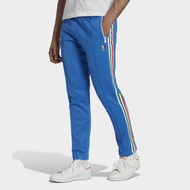 Men Lifestyle Blue Beckenbauer Track Pants