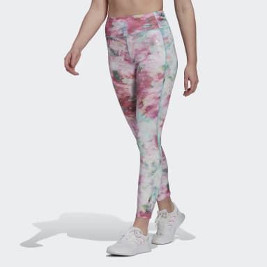 Women Gym & Training Pink adidas x Zoe Saldana Sport Tights