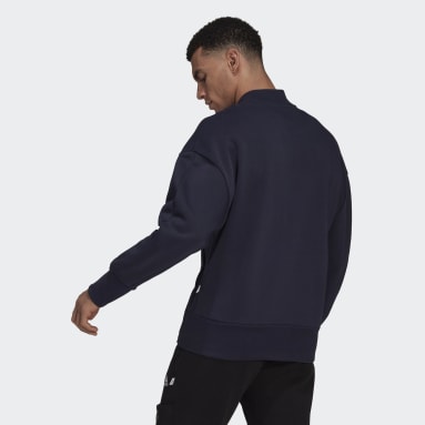 Veste de survêtement en molleton Studio Lounge Bleu Hommes Sportswear