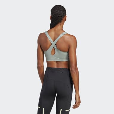 Women Training Green 패스트임팩트 럭스 런 하이 서포트 브라