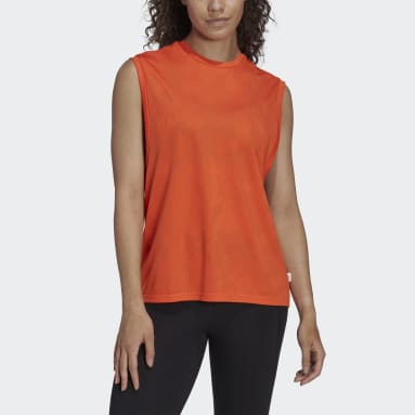 Frauen Running Made To Be Remade Running Tanktop Orange