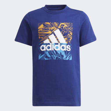 Playera Estampada Azul Niño Sportswear