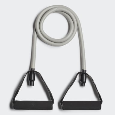 Elástico de Resistência – Nível 2 Cinzento Ginásio E Treino