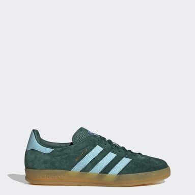 ผู้ชาย Originals สีเขียว รองเท้าในร่ม Gazelle