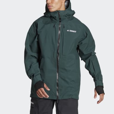 Terrex 3-Layer Post-Consumer Snow Jacket Zielony