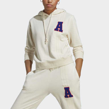 Sudadera con capucha Originals Small Logo Blanco Mujer Originals