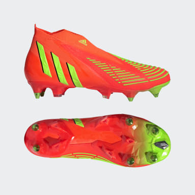 Fodbold Orange Predator Edge+ Soft Ground fodboldstøvler
