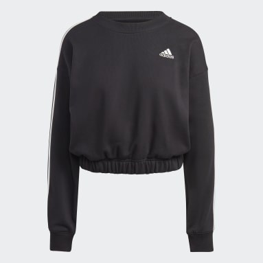 Moletinho Cropped Essentials 3-Stripes