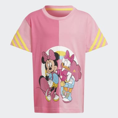 Girls Sportswear Pink Disney Daisy Duck T-shirt