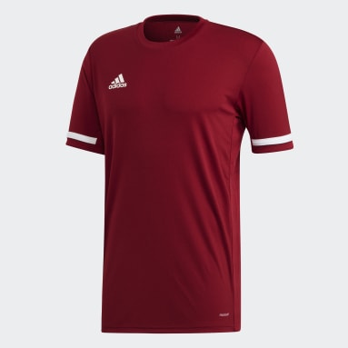 Men's Soccer Burgundy Team 19 Short Sleeve Jersey