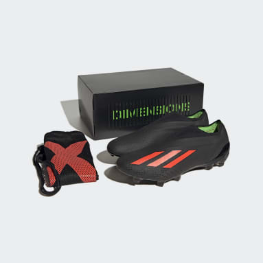 Soccer Black X Speedportal+ Firm Ground Cleats