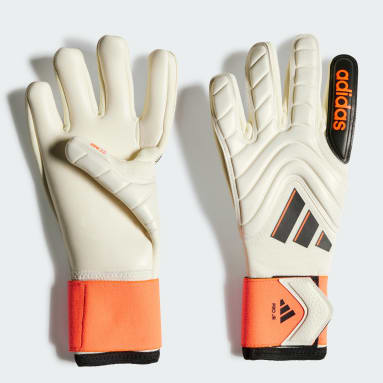 AdidasYouth Soccer Beige Copa Pro Goalkeeper Gloves Kids