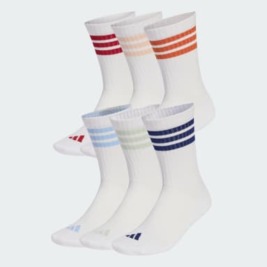 Skarpety 3-Stripes Essentials Cushioned Crew, 6 par