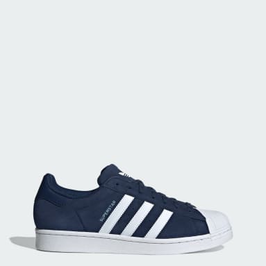 Adidas conchas azules clearance