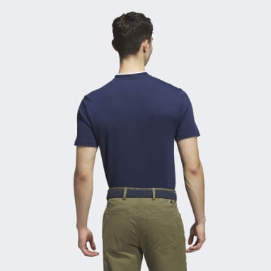 Männer Golf Go-To Henley Poloshirt Blau
