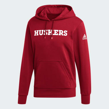 Men's Training Red Nebraska Hoodie