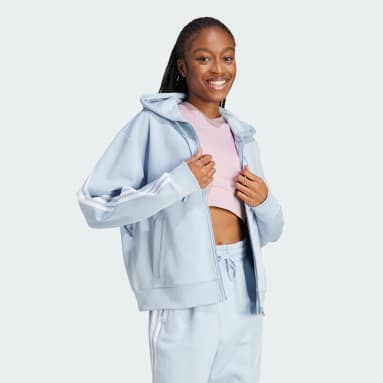 Women s Blue Hoodies adidas Canada