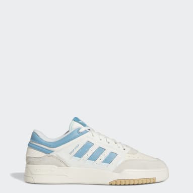 Men Originals White Drop Step Low Shoes