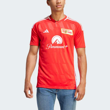 adidas FC Union Berlin 22/23 Short Sleeve T-Shirt Home Red