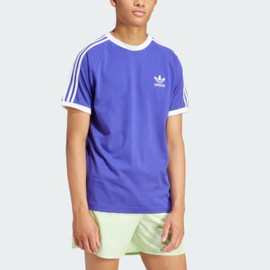 Männer Originals adicolor Classics 3-Streifen T-Shirt Lila
