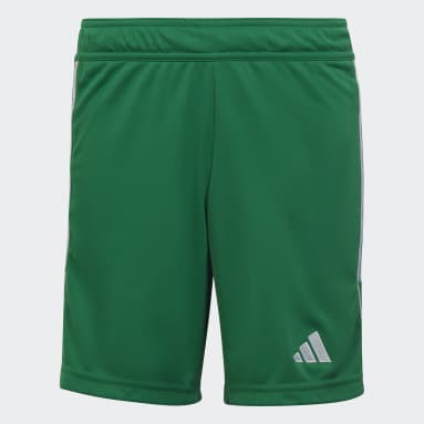 Calções Tiro 23 League Verde Criança Futebol