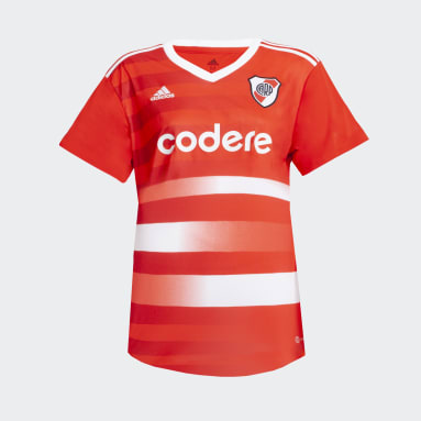 Camiseta Alternativa River Plate 22/23 Rojo Mujer Fútbol