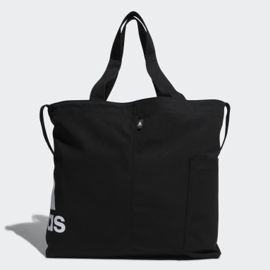 Lifestyle Black Canvas Tote Bag
