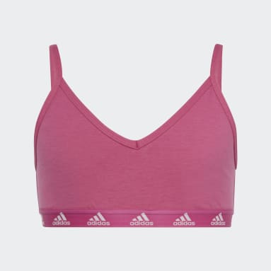 Girls Sportswear Pink Purebare Light Support Cotton Bra