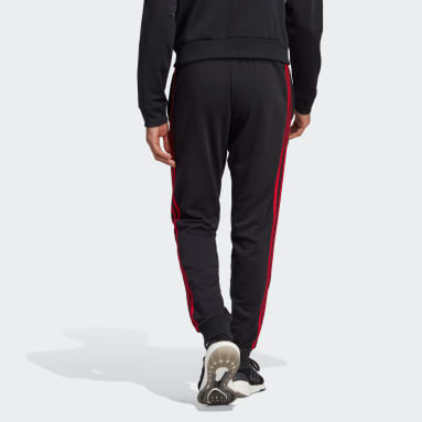 Men Football Black Manchester United DNA Sweat Pants