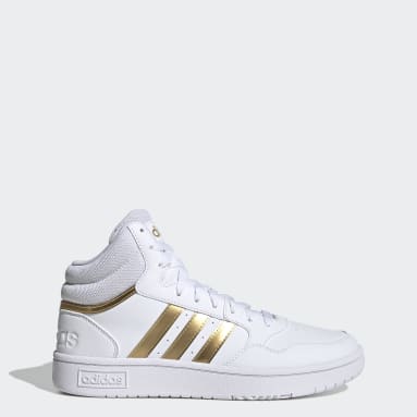 Zapatillas Hoops 3.0 Mid Lifestyle Basketball Classic Blanco Mujer Sportswear