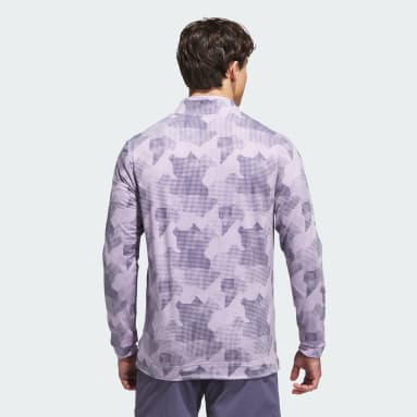 Go-To Printed Quarter-Zip trøje