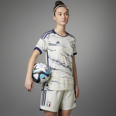 Italia 23 Away Authentic Womens Trøye Hvit