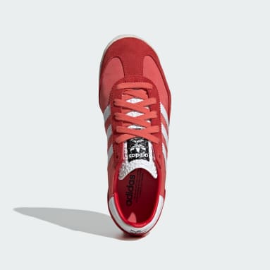 Boys red shoes Age 0 16 adidas US
