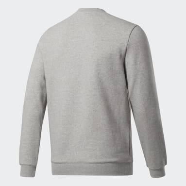 Men Hockey Grey NHL Fleece Crew