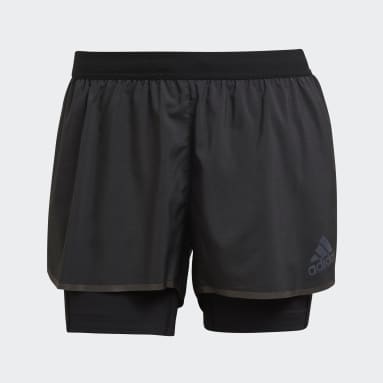 Nữ Chạy Quần Short 2 Trong 1 Adizero