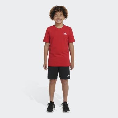 Adidas Louisville NCAA Fresh Tee Kids Team Power Red M Kids