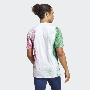 Camiseta Prepartido Italia Verde Hombre Fútbol
