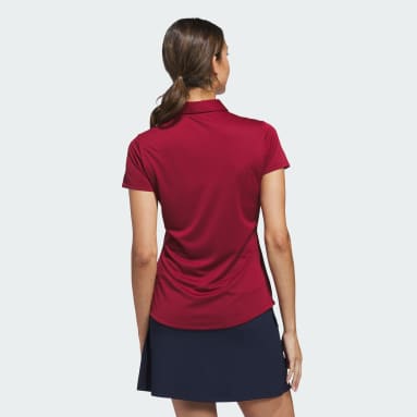 Women's Solid Performance Short Sleeve Polo Shirt