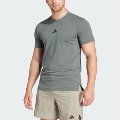 Men's Training Grey Designed for Training Workout Tee