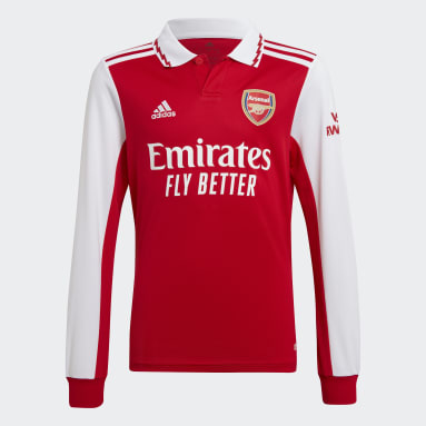 Maglia Home 22/23 Long Sleeve Arsenal FC Rosso Ragazzo Calcio
