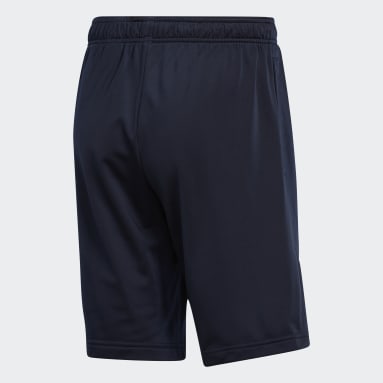 Shorts Tejidos Logo adidas Azul Hombre Training