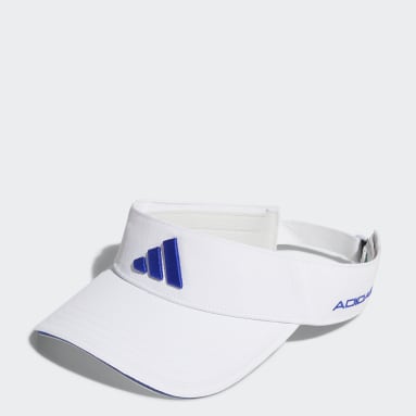 남성 Golf White 투어 바이저