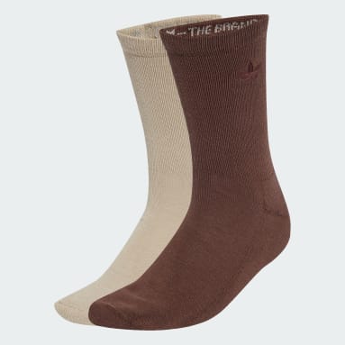Two-toned Crew Socks 2 Pairs