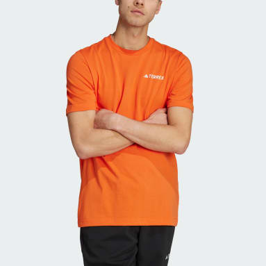 T-shirt Terrex Graphic MTN 2.0 Arancione Uomo TERREX