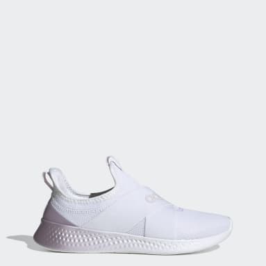 Women Running White Puremotion Adapt Shoes